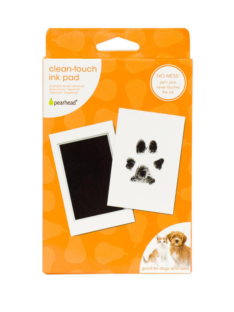 Black Dog or Cat Paw Print Clean-Touch Ink Pad