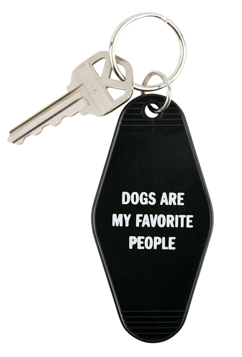SNARK CITY - Dogs Are My Favorite People Keychain